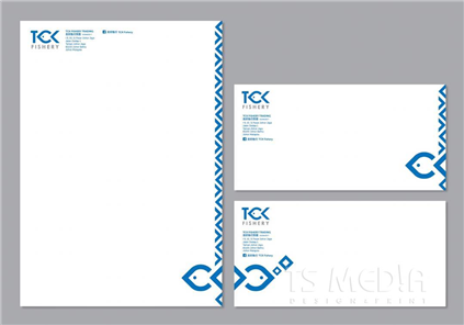 TCK Fishery Envelope and Letterhead