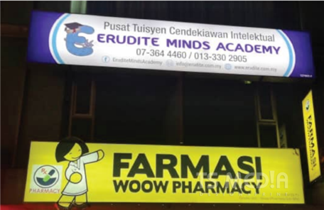 Signage - LED Flourescent Lighted Box